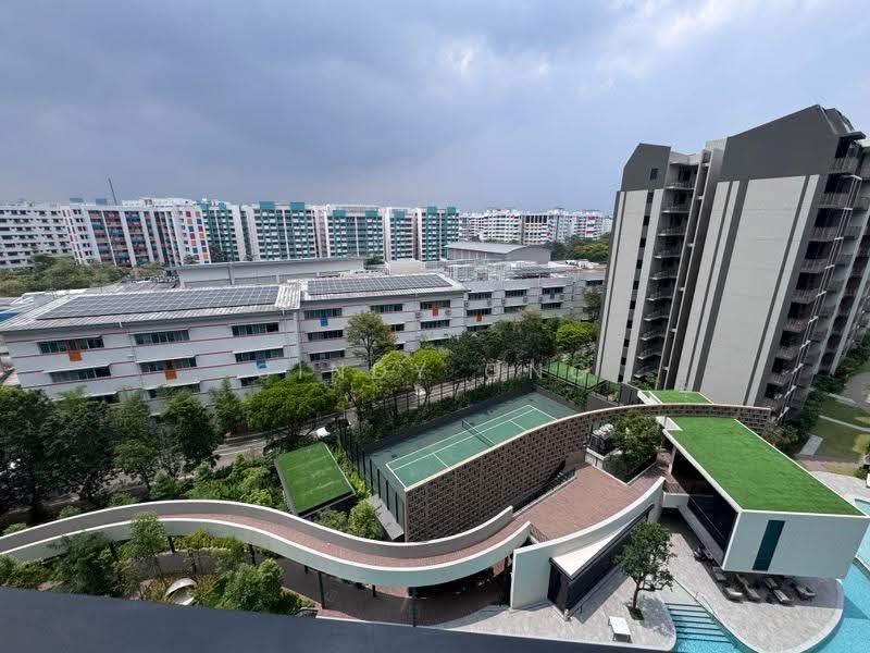 Norwood Grand, Admiralty / Woodlands, 2 Bedrooms, 710 sqft, Condominium For Rent, by Cindy Ong, 500252659 - View from Balcony - PropertyGuru.com.sg