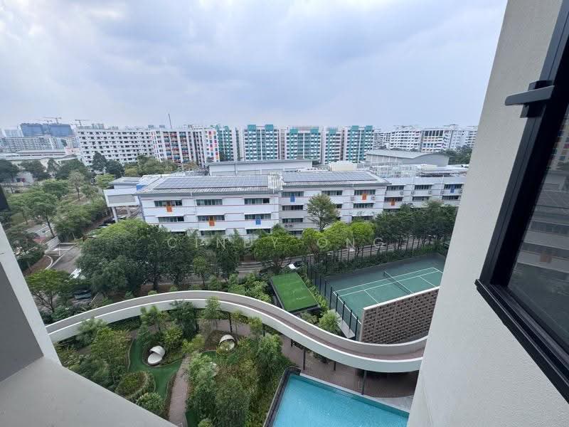 Norwood Grand, Admiralty / Woodlands, 2 Bedrooms, 710 sqft, Condominium For Rent, by Cindy Ong, 500252659 - View from Master Bedroom - PropertyGuru.com.sg