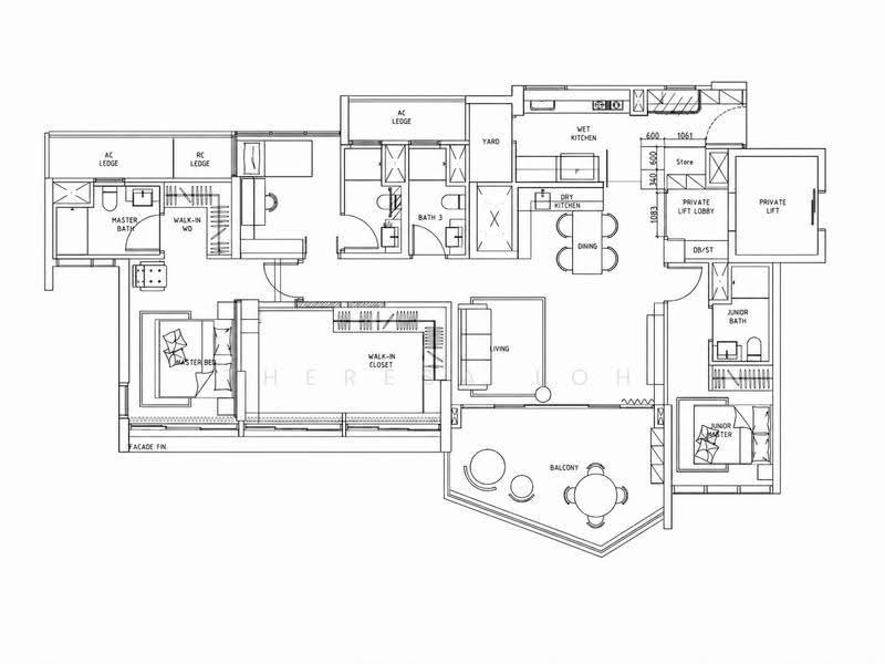 Riverfront Residences, 55 Hougang Avenue 7, Hougang / Punggol / Sengkang, 5 Bedrooms, 1,679 sqft, Condominium For Sale, by Theresa Loh, 500252693 - PropertyGuru.com.sg