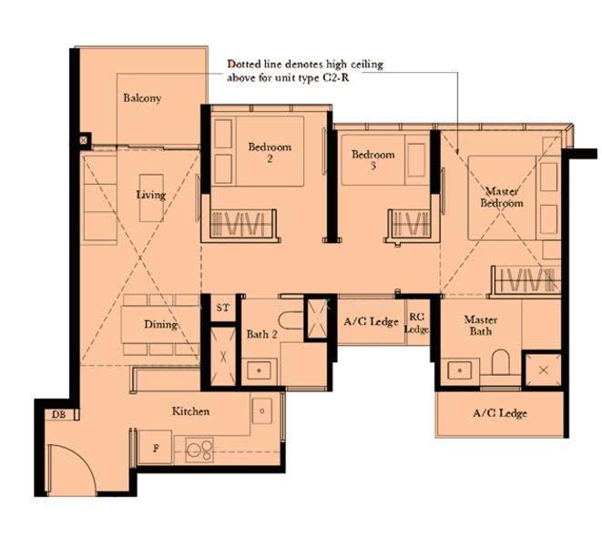 The Garden Residences, 1 Serangoon North View, Hougang / Punggol / Sengkang, 3 Bedrooms, 786 sqft, Condominium For Sale, by Kavin Kuah, 500252706 - PropertyGuru.com.sg