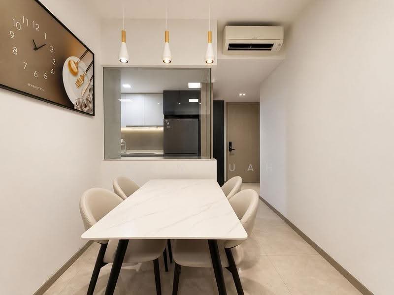 The Garden Residences, 1 Serangoon North View, Hougang / Punggol / Sengkang, 3 Bedrooms, 786 sqft, Condominium For Sale, by Kavin Kuah, 500252706 - Dining Room - PropertyGuru.com.sg