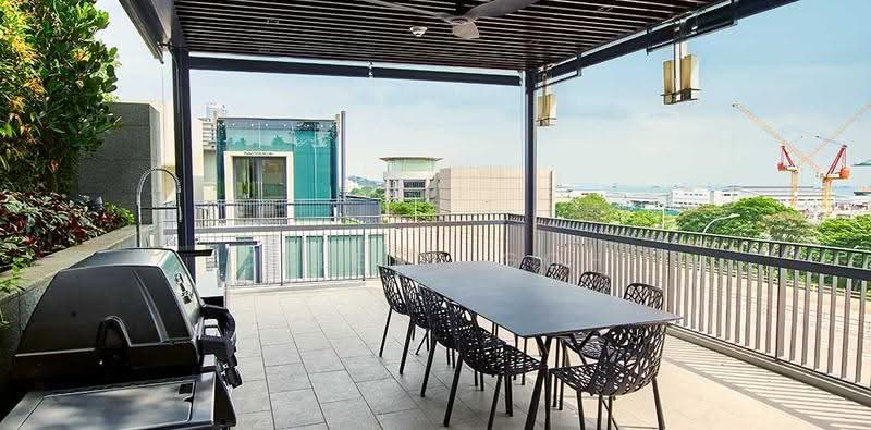 Bijou, 2 Jalan Mat Jambol, Buona Vista / West Coast / Clementi New Town, 1 Bedroom, 603 sqft, Condominium For Sale, by Celest Goh, 500252745 - Balcony - PropertyGuru.com.sg