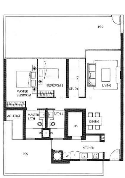 The Minton, 12A Hougang Street 11, Hougang / Punggol / Sengkang, 2 Bedrooms, 1,679 sqft, Condominium For Sale, by Shaun Tan, 500252766 - PropertyGuru.com.sg