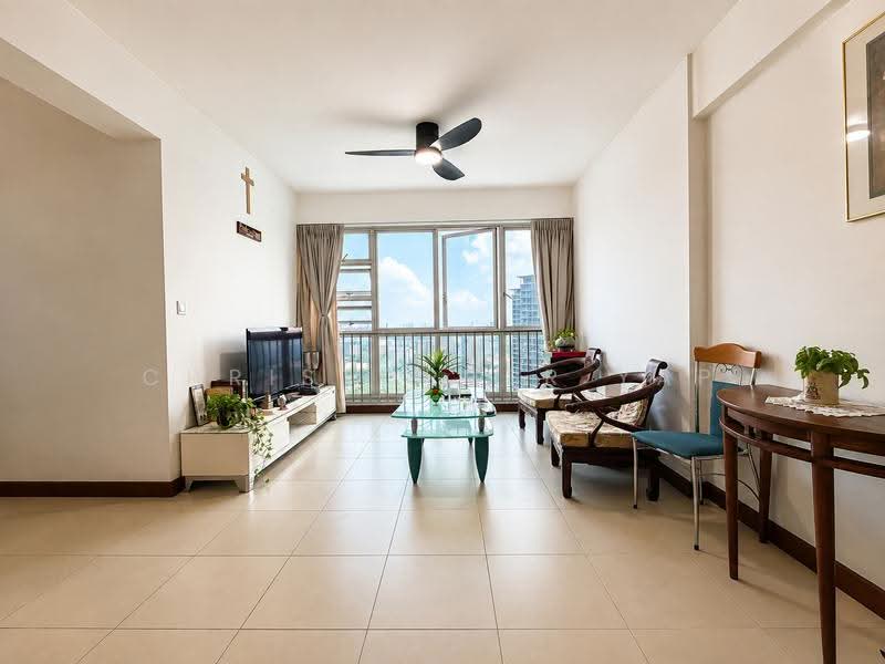 421 Clementi Avenue 1, 421 Clementi Avenue 1, Buona Vista / West Coast / Clementi New Town, 3 Bedrooms, 980 sqft, HDB Flat For Sale, by Christopher Yap, 500252799 - Living Room - PropertyGuru.com.sg