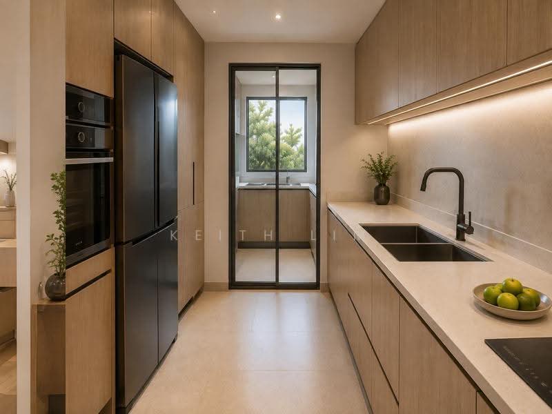 CHEAPEST Move In Ready 5BR STRATA LANDED | HARMONISED LAYOUT | WALK TO MRT | NEAR CHIJ ST NICH, Ang Mo Kio / Bishan / Thomson, 5 Bedrooms, 1,500 sqft, Terraced House For Sale, by Keith Lim, 500252806 - Kitchen - PropertyGuru.com.sg