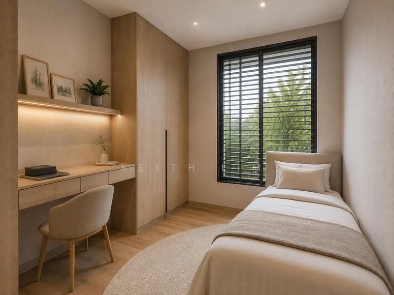 Cheapest & Newest 5BR Landed with Condo Facilities | WALK TO MRT | NEAR TOP SCHOOLS | WALK TO MRT |, Ang Mo Kio / Bishan / Thomson, 5 Bedrooms, 1,500 sqft, Cluster House For Sale, by Keith Lim, 500252807 - Bedroom - PropertyGuru.com.sg