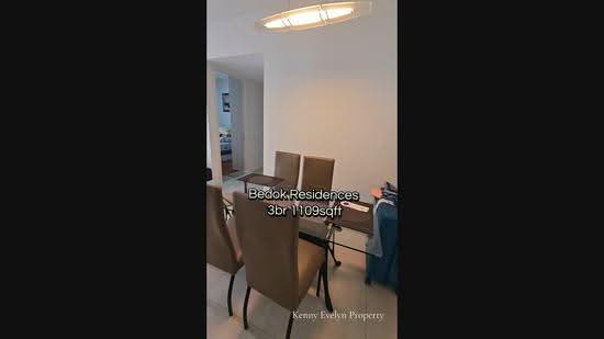 Bedok Residences, 18 Bedok North Drive, Bedok / Upper East Coast, 3 Bedrooms, 1,109 sqft, Condominium For Rent, by Evelyn Fang, 500252815 - PropertyGuru.com.sg
