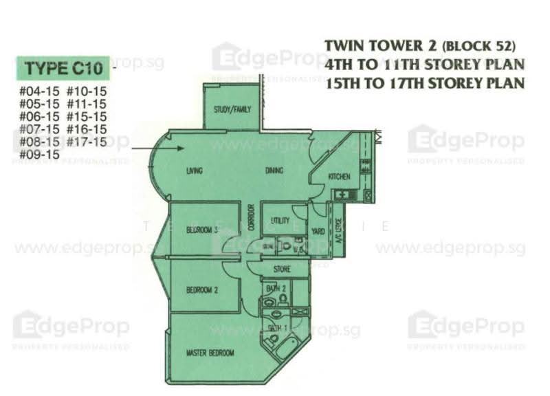Yew Mei Green, 50 Choa Chu Kang North 6, Dairy Farm / Bukit Panjang / Choa Chu Kang, 4 Bedrooms, 1,410 sqft, Condominium For Sale, by Terence Xie, 500252821 - PropertyGuru.com.sg