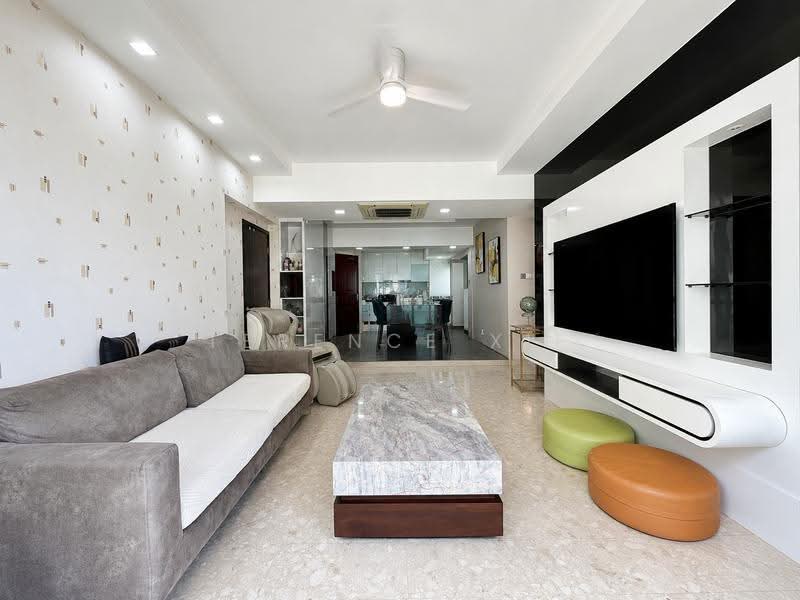 Yew Mei Green, 50 Choa Chu Kang North 6, Dairy Farm / Bukit Panjang / Choa Chu Kang, 4 Bedrooms, 1,410 sqft, Condominium For Sale, by Terence Xie, 500252821 - Living Room - PropertyGuru.com.sg