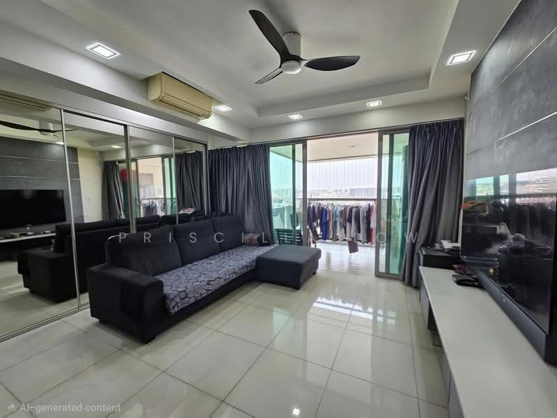 The Minton, 6A Hougang Street 11, Hougang / Punggol / Sengkang, 2 Bedrooms, 1,109 sqft, Condominium For Rent, by Priscilla Low, 500252823 - Living Room - PropertyGuru.com.sg