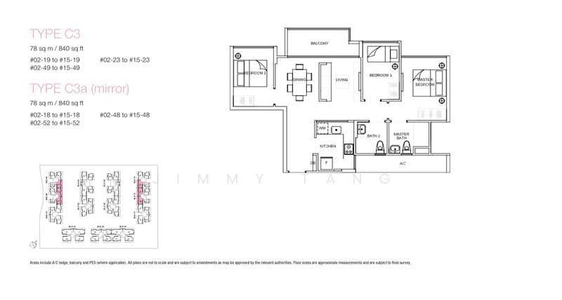 La Fiesta, 60 Sengkang Square, Hougang / Punggol / Sengkang, 3 Bedrooms, 840 sqft, Condominium For Sale, by Jimmy Tang, 500252844 - PropertyGuru.com.sg