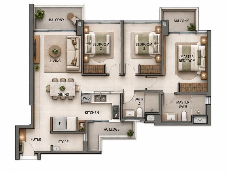 JadeScape, 4 Shunfu Road, Ang Mo Kio / Bishan / Thomson, 3 Bedrooms, 1,055 sqft, Condominium For Sale, by Mick Ho, 500252845 - PropertyGuru.com.sg