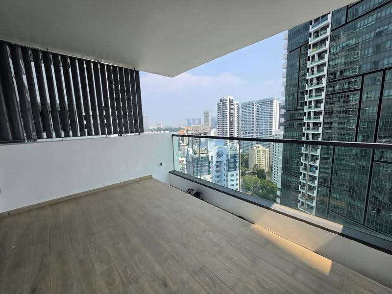 Balcony with MBS view