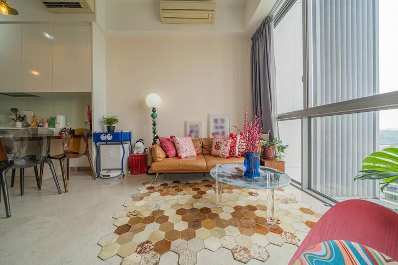 The Hillier, 6 Hillview Rise, Dairy Farm / Bukit Panjang / Choa Chu Kang, 1 Bedroom, 517 sqft, Condominium For Sale, by Si Lie (SL), 500252914 - Living Room - PropertyGuru.com.sg
