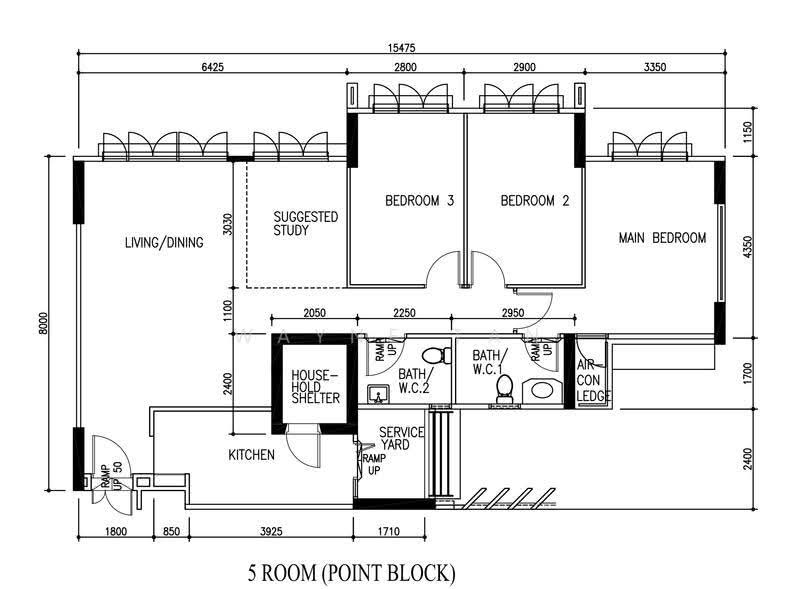 316C Yishun Greenwalk, 316C Yishun Avenue 9, Sembawang / Yishun, 3 Bedrooms, 1,205 sqft, HDB Flat For Sale, by Wayne Tan, 500252918 - PropertyGuru.com.sg
