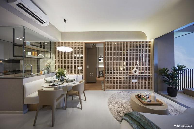 Kassia, 31 Flora Drive, Changi Airport / Changi Village, 3 Bedrooms, 1,055 sqft, Condominium For Sale, by Jessica Ong, 500252949 - Living Room - PropertyGuru.com.sg