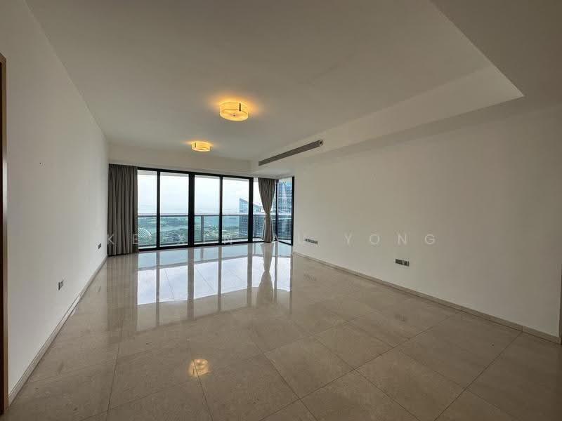 Marina Bay Suites, 3 Central Boulevard, Boat Quay / Raffles Place / Marina, 4 Bedrooms, 2,680 sqft, Apartment For Rent, by Ke Xin Au Yong, 500253066 - Living Room - PropertyGuru.com.sg