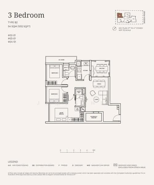 Jansen House, 25 Jansen Road, Hougang / Punggol / Sengkang, 3 Bedrooms, 1,012 sqft, Condominium For Sale, by James Hee, 500253090 - B2 - PropertyGuru.com.sg
