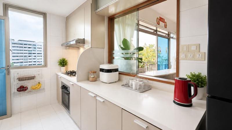 Starville, 68 Lengkong Tiga, Eunos / Geylang / Paya Lebar, 4 Bedrooms, 1,550 sqft, Condominium For Sale, by Joanne Chua  蔡蕙励, 500253116 - Kitchen - PropertyGuru.com.sg