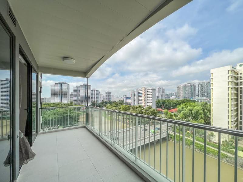 Jui Residences, 1177 Serangoon Road, Balestier / Toa Payoh, 2 Bedrooms, 710 sqft, Condominium For Rent, by Kenneth Tay, 500253173 - Balcony - PropertyGuru.com.sg