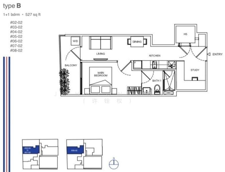 Prime Residence, 41 Lorong 22 Geylang, Eunos / Geylang / Paya Lebar, 1 Bedroom, 527 sqft, Apartment For Sale, by Johnson Koh (许铨权), 500253194 - PropertyGuru.com.sg