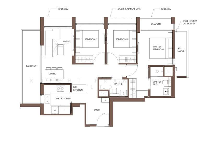 Park Place Residences, 2 Paya Lebar Road, Eunos / Geylang / Paya Lebar, 3 Bedrooms, 1,072 sqft, Condominium For Sale, by Evelyn Chen, 500253252 - PropertyGuru.com.sg