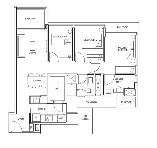 Cheap Freehold Near Mrt! Brand New!, Buona Vista / West Coast / Clementi New Town, 3 Bedrooms, 969 sqft, Apartment For Sale, by Sharon Tay, 500253288 - PropertyGuru.com.sg