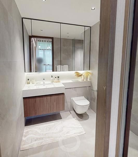 Cheap Freehold Near Mrt! Brand New!, Buona Vista / West Coast / Clementi New Town, 3 Bedrooms, 969 sqft, Apartment For Sale, by Sharon Tay, 500253288 - Bathroom - PropertyGuru.com.sg