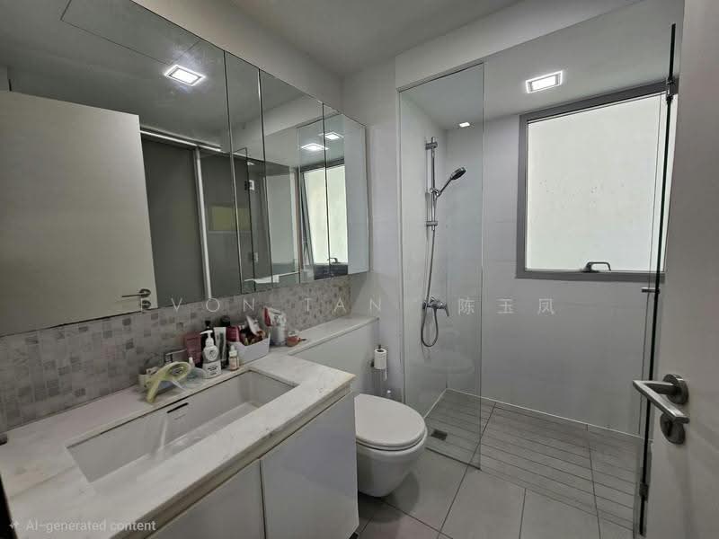 The Minton, 6A Hougang Street 11, Hougang / Punggol / Sengkang, 2 Bedrooms, 1,109 sqft, Condominium For Rent, by Evon Tan  陈玉凤, 500253319 - Master Bath - PropertyGuru.com.sg