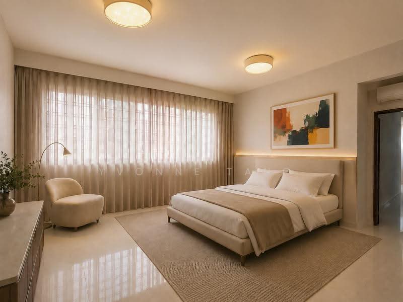 Kim Sia Court, 1 Jalan Jintan, Orchard / River Valley, 3 Bedrooms, 1,421 sqft, Apartment For Sale, by Yvonne Tang, 500253329 - Ensuite Master Bedroom (with ID) - PropertyGuru.com.sg