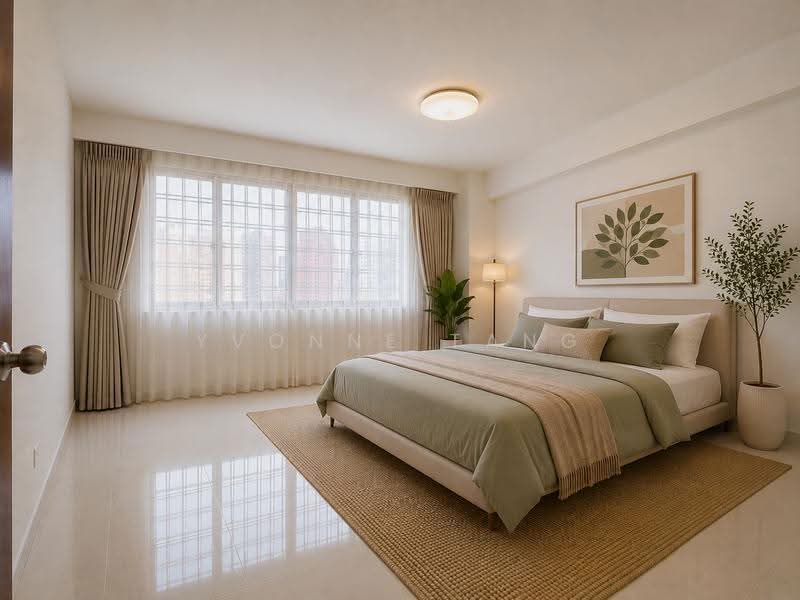 Kim Sia Court, 1 Jalan Jintan, Orchard / River Valley, 3 Bedrooms, 1,421 sqft, Apartment For Sale, by Yvonne Tang, 500253329 - Common Bedroom 2 (with ID) - PropertyGuru.com.sg