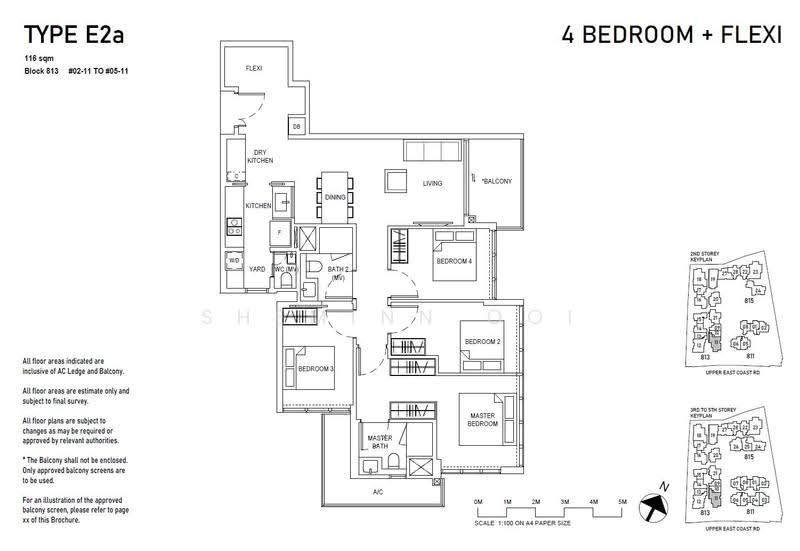 Bagnall Haus, 811 Upper East Coast Road, Bedok / Upper East Coast, 4 Bedrooms, 1,249 sqft, Condominium For Sale, by Sheminn Ooi, 500253351 - PropertyGuru.com.sg