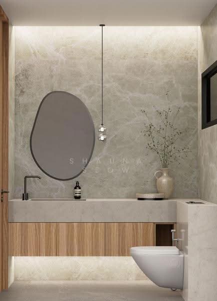 6 Levels Brand New True Corner Terrace Living, Jalan Senang, Eunos / Geylang / Paya Lebar, 6 Bedrooms, 7,940 sqft, Corner Terrace For Sale, by Shauna Seow, 500253393 - Powder Room - PropertyGuru.com.sg