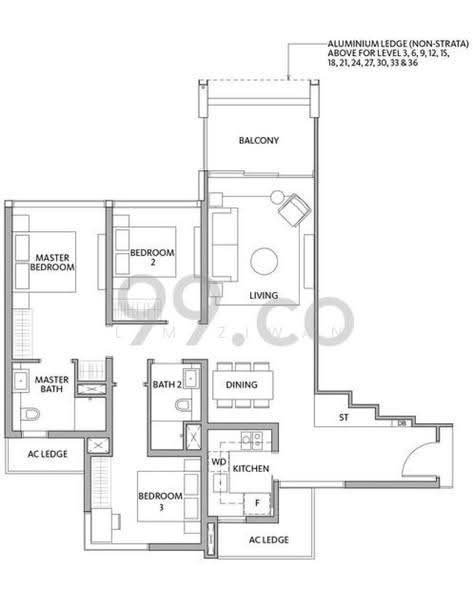 Riviere, 3 Jiak Kim Street, Alexandra / Commonwealth, 3 Bedrooms, 1,173 sqft, Condominium For Sale, by Lim Ziwan, 500253449 - PropertyGuru.com.sg