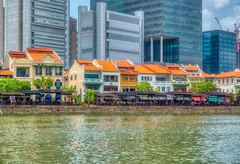 Own 2 Adjoining 999-Year Shophouses in Prime District 1 today. Call now, Boat Quay / Raffles Place / Marina, 4,500 sqft, Shop / Shophouse For Sale, by Raymond Giam (严麒敬), 500253515 - Exterior - CommercialGuru.com.sg