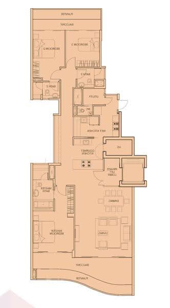 Turquoise, 51 Cove Drive, Harbourfront / Telok Blangah, 3 Bedrooms, 2,088 sqft, Condominium For Sale, by Jacqlyn Lee, 500253655 - PropertyGuru.com.sg
