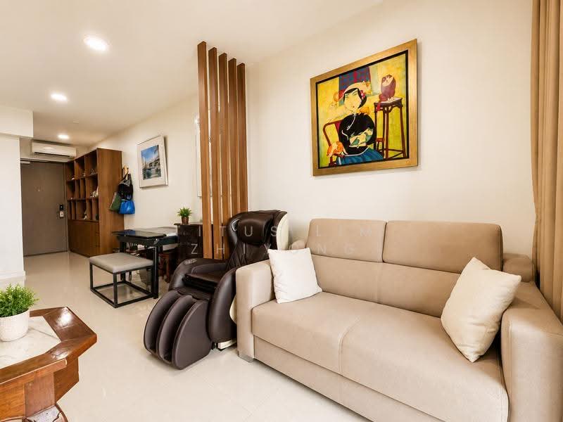 Treasure at Tampines, 7 Tampines Lane, Pasir Ris / Tampines, 2 Bedrooms, 581 sqft, Condominium For Sale, by Titus Lim Zhiyong, 500253672 - Living Room - PropertyGuru.com.sg