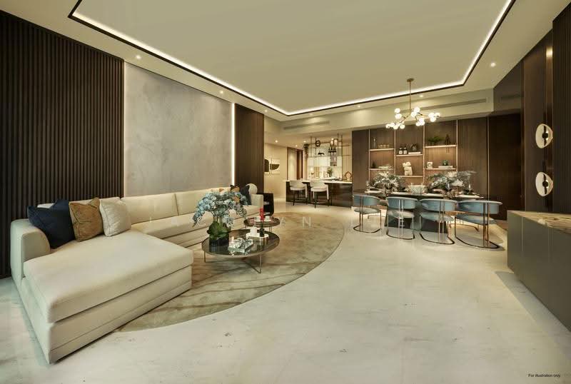 The Residences at W Sentosa Cove, 7 Ocean Way, Harbourfront / Telok Blangah, 4 Bedrooms, 2,067 sqft, Condominium For Sale, by Jacqlyn Lee, 500253678 - Living Room - PropertyGuru.com.sg
