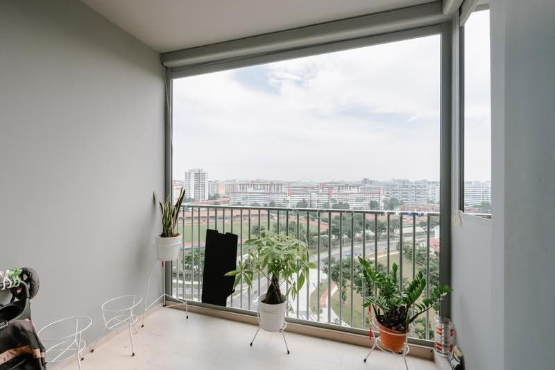 The Florence Residences, 99 Hougang Avenue 2, Hougang / Punggol / Sengkang, 1 Bedroom, 527 sqft, Condominium For Sale, by Jill Poo, 500253682 - Balcony - PropertyGuru.com.sg