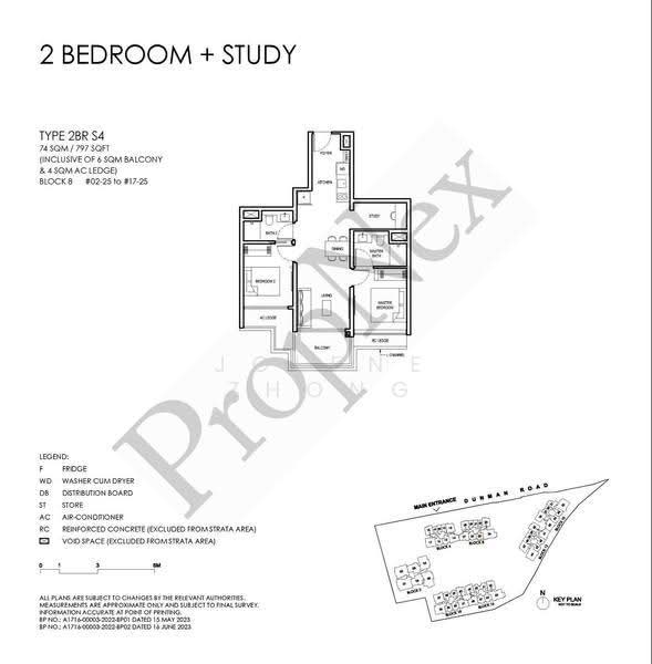 Grand Dunman, 18 Dunman Road, East Coast / Marine Parade, 2 Bedrooms, 797 sqft, Condominium For Sale, by Jolene Zhong, 500253695 - Bedroom - PropertyGuru.com.sg