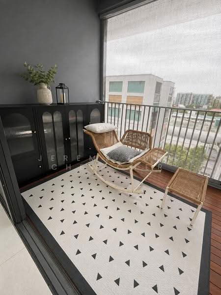 The Florence Residences, 85 Hougang Avenue 2, Hougang / Punggol / Sengkang, 1 Bedroom, 484 sqft, Condominium For Rent, by Jeremy Quah Chen Cher, 500253704 - Balcony - PropertyGuru.com.sg