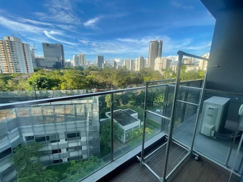 Forte Suites, 88 Mergui Road, Farrer Park / Serangoon Rd, 2 Bedrooms, 603 sqft, Condominium For Rent, by Cindy Chew, 500253736 - Balcony - PropertyGuru.com.sg