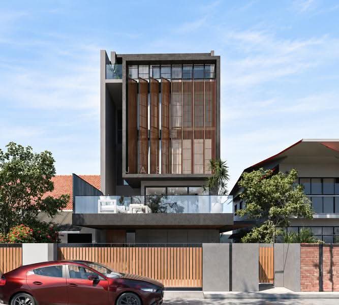 District 19 Brand New Corner Terrace at Punggol, Hougang / Punggol / Sengkang, 6 Bedrooms, 7,341 sqft, Corner Terrace For Sale, by Jaslin Khoo, 500253768 - Exterior - PropertyGuru.com.sg