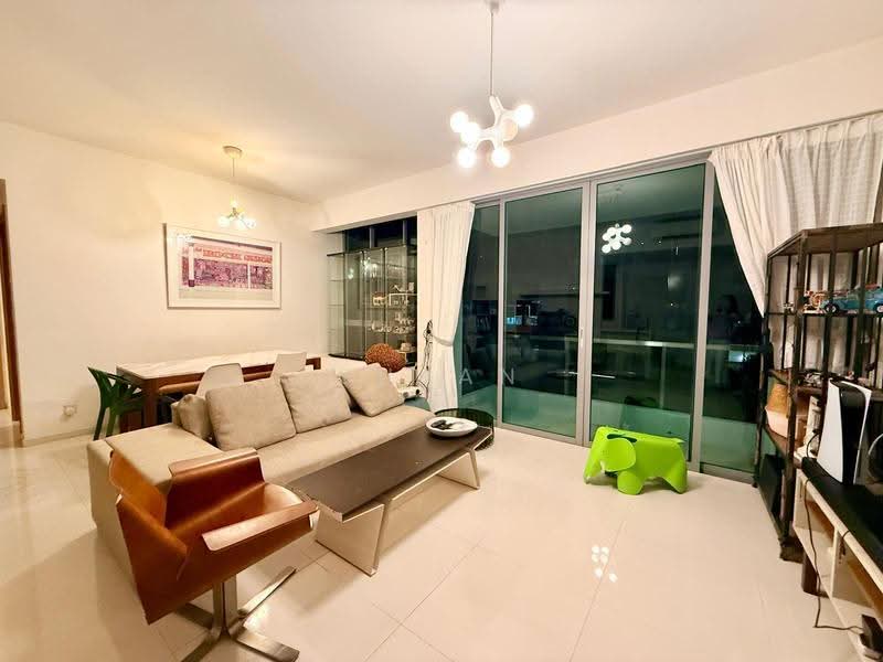 One-North Residences, 7 One-North Gateway, Buona Vista / West Coast / Clementi New Town, 2 Bedrooms, 980 sqft, Apartment For Rent, by Susan Lee, 500253793 - Living Room - PropertyGuru.com.sg