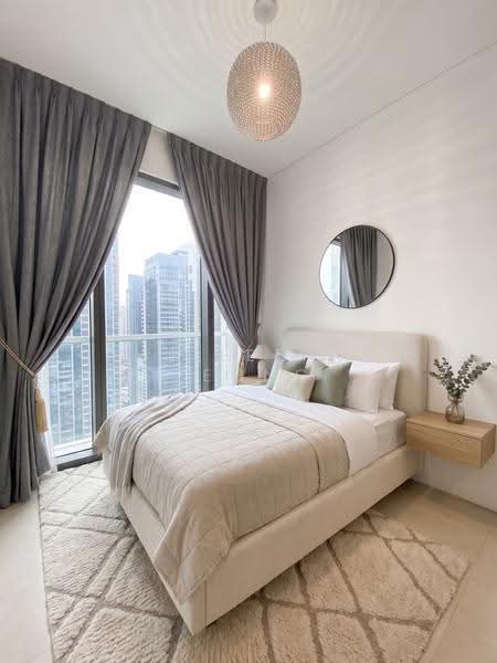 Robinson Suites, 50 Robinson Road, Boat Quay / Raffles Place / Marina, 2 Bedrooms, 603 sqft, Condominium For Sale, by Eileen Leong, 500253807 - Bedroom  (AI as Interior Design Idea) - PropertyGuru.com.sg