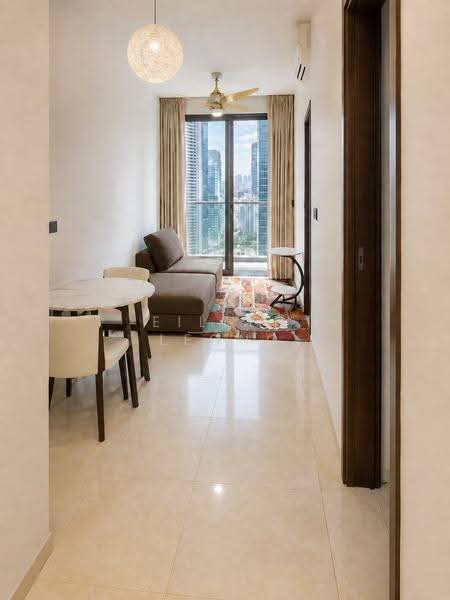 Robinson Suites, 50 Robinson Road, Boat Quay / Raffles Place / Marina, 2 Bedrooms, 603 sqft, Condominium For Rent, by Eileen Leong, 500253816 - Living Room - PropertyGuru.com.sg