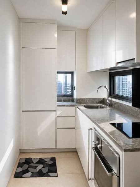Robinson Suites, 50 Robinson Road, Boat Quay / Raffles Place / Marina, 2 Bedrooms, 603 sqft, Condominium For Rent, by Eileen Leong, 500253816 - Kitchen - PropertyGuru.com.sg