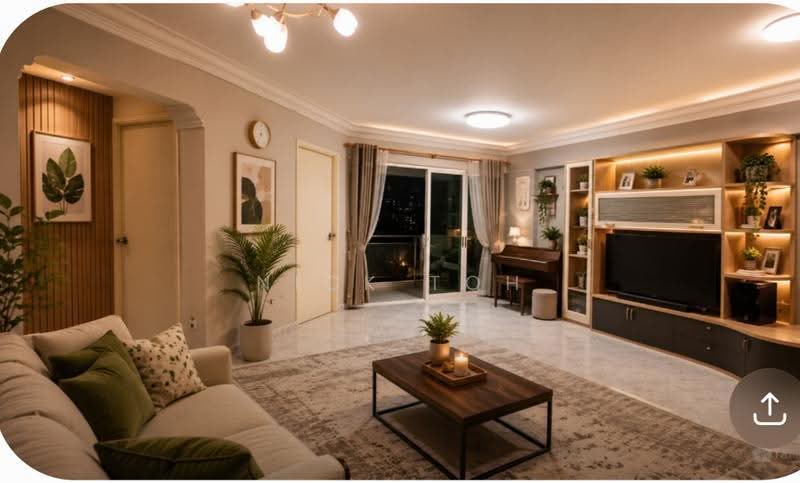 120C Rivervale Drive, 120C Rivervale Drive, Hougang / Punggol / Sengkang, 3 Bedrooms, 1,302 sqft, HDB Flat For Sale, by Nick Toh, 500253818 - Living Room - PropertyGuru.com.sg