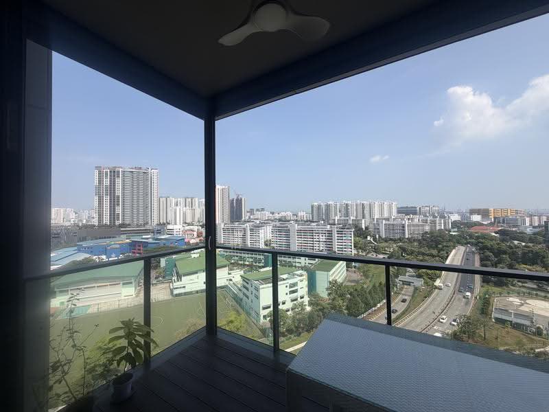 Parc Clematis, 8F Jalan Lempeng, Buona Vista / West Coast / Clementi New Town, 2 Bedrooms, 700 sqft, Condominium For Sale, by Liam Yuhan (粘钰含), 500253820 - Balcony - PropertyGuru.com.sg