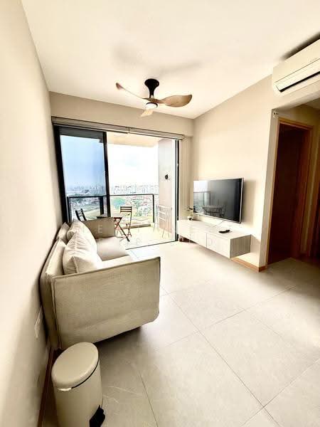 The Antares, 23 Mattar Road, Eunos / Geylang / Paya Lebar, 2 Bedrooms, 732 sqft, Condominium For Rent, by CHIA HOE YIN, 500253835 - Living Room - PropertyGuru.com.sg